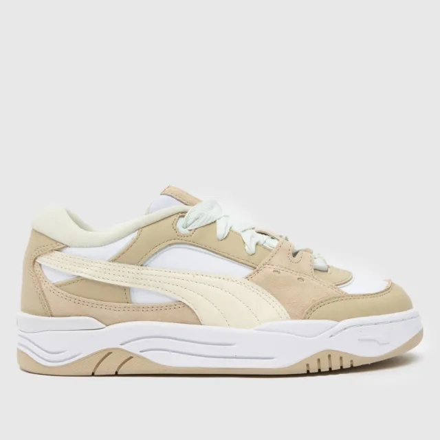 Puma -180 Womens Lace Sneakers - Beige