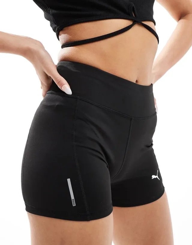 Puma Training Desert Banded Shorts In Black