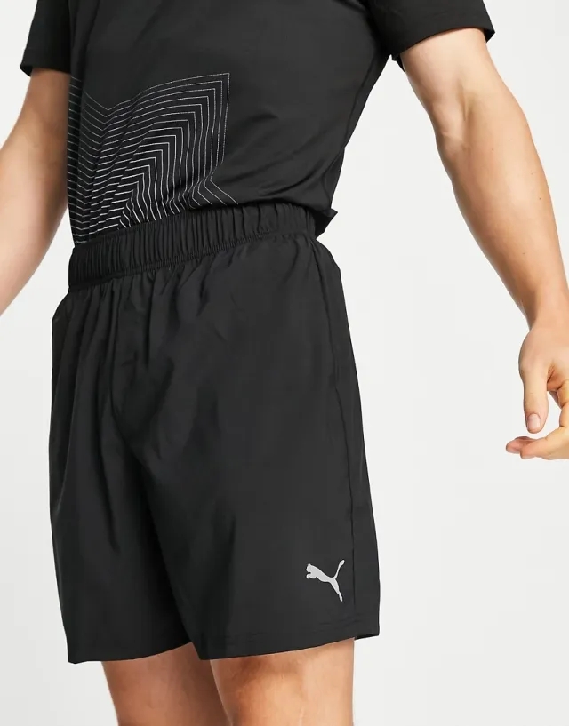 Puma Favourite 2-in-1 Mens Running Shorts - Black