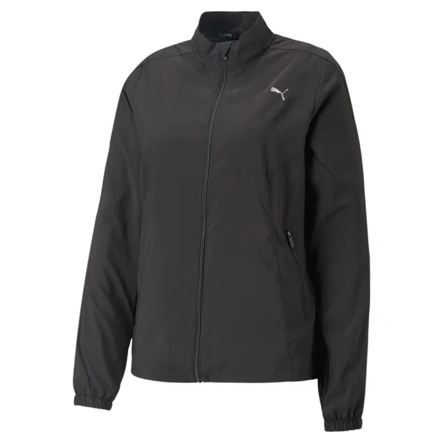 Run Favorite Woven Jacket W Puma Black - ['Black']