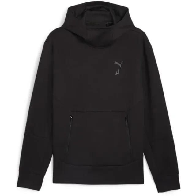 Puma Logo Tech Hoody Sn99 - Black