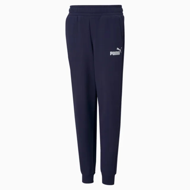 Puma Childrens Unisex Essentials Logo Youth Pants - Blue