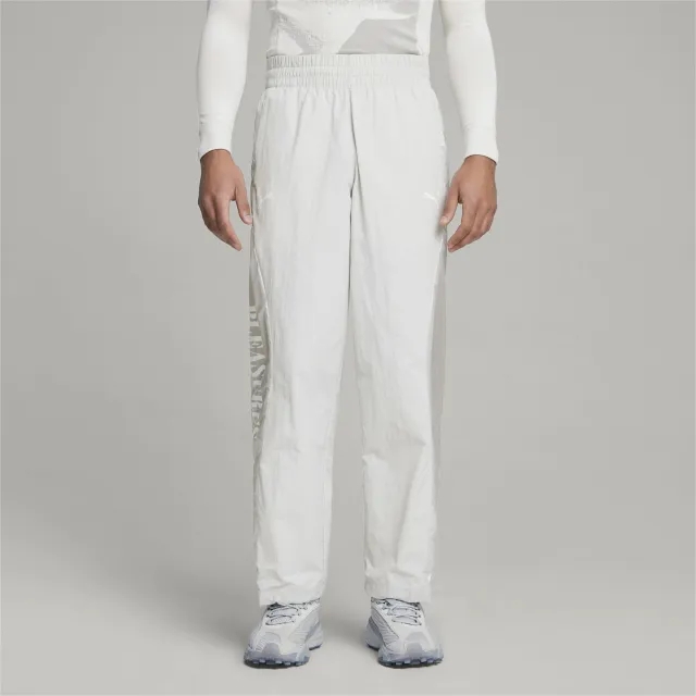 PUMA x Pleasures Men's Track Pants, Glacial Grey