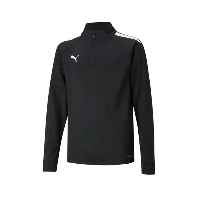 Puma Training Shirt Liga 1/4 Zip Kids - ['Black']