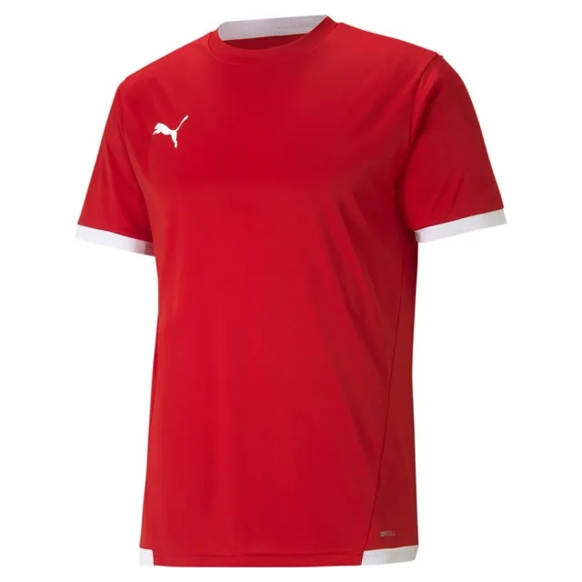 Puma Mens teamLIGA Football Jersey - Red