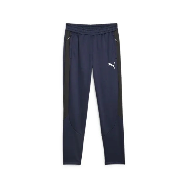 Puma Mens EVOSTRIPE Warm Pants - Blue Polyester Recycled