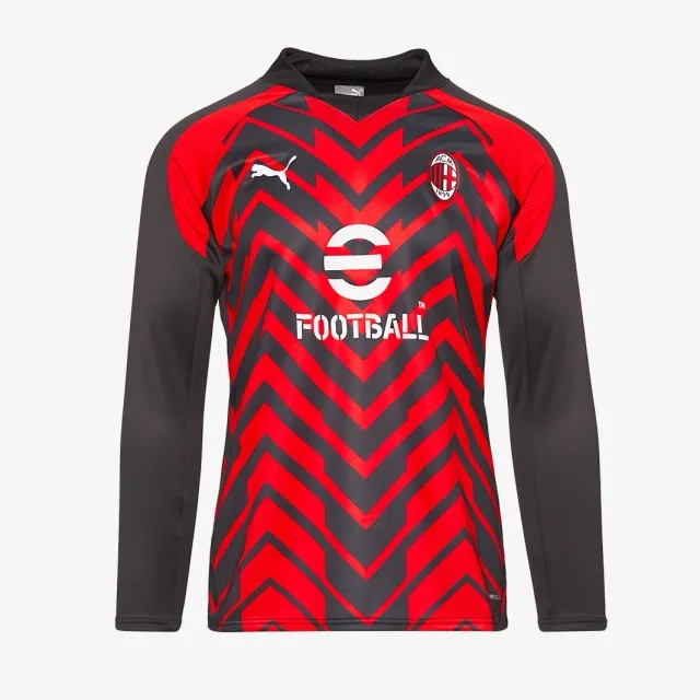 Puma AC Milan 23 24 LS Pre Match Sweat Top