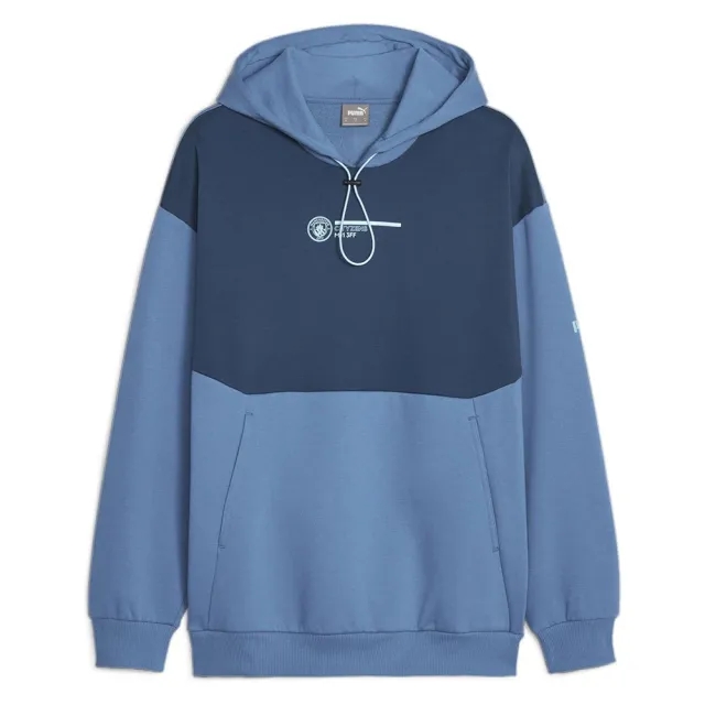 Manchester City Puma FtblCulture Hoodie - Blue
