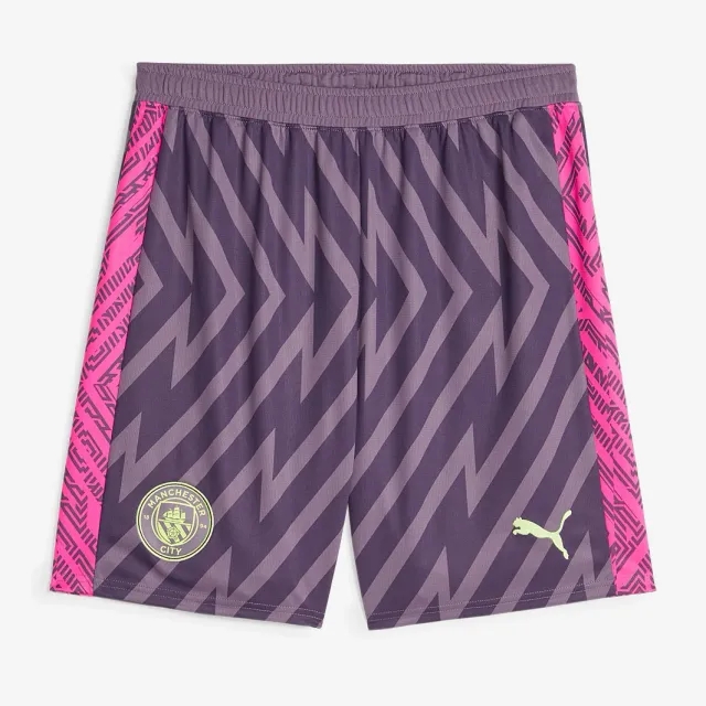 Puma Manchester City Mens Goalkeeper Home Shorts 2023/24