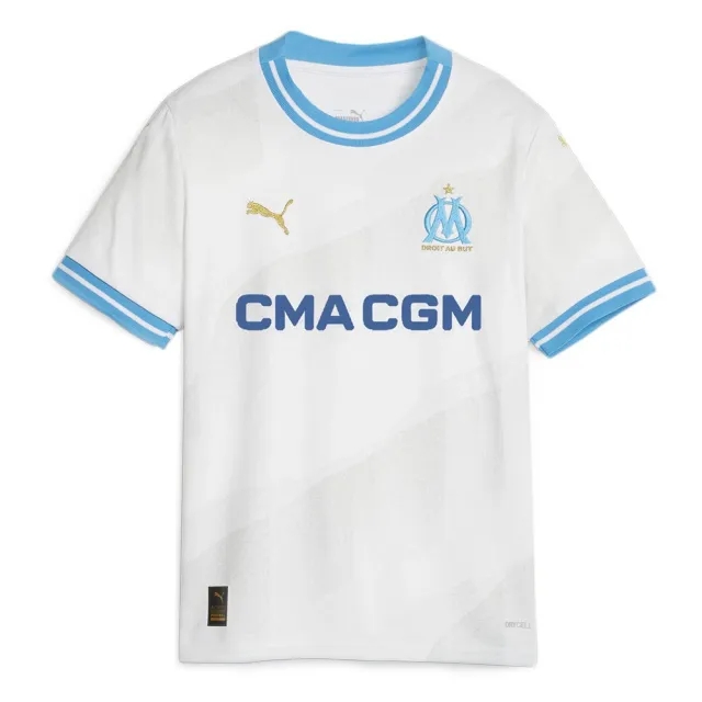 Puma Marseille Kids SS Home Shirt 2023/24