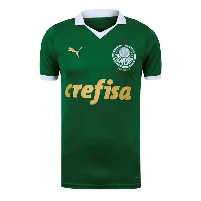 Puma Palmeiras Mens SS Home Shirt 2024/25