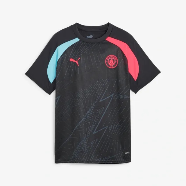 Puma Manchester City Kids SS Pre-Match Home Shirt 2023/24