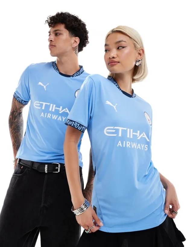 Puma Manchester City Mens SS Home Shirt 2024/25