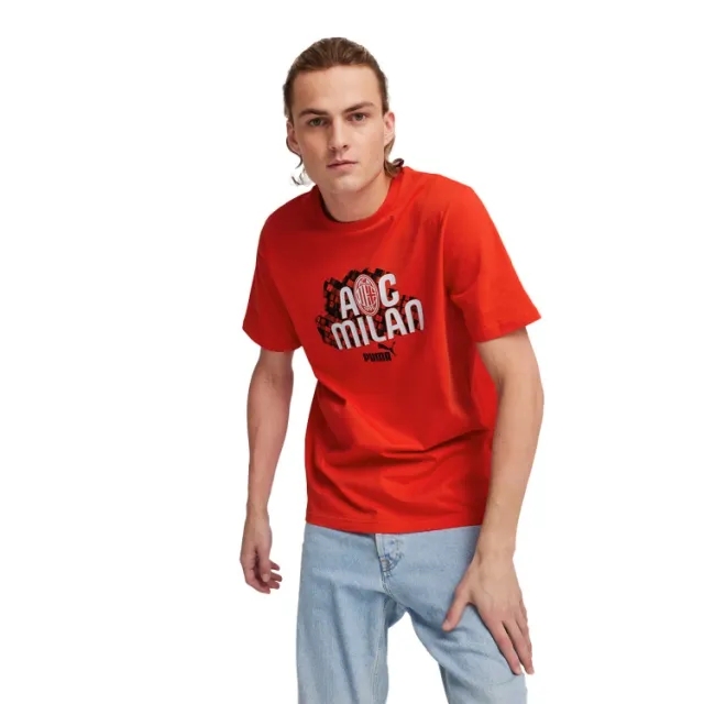 Puma AC MILAN CULTURE COLLECTION RED T-SHIRT