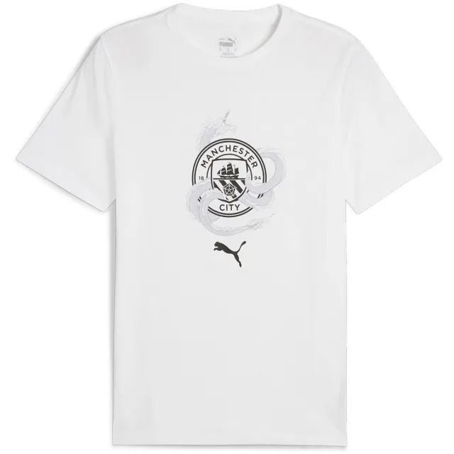 Puma Manchester City FC Year of The Dragon T-Shirt 2023 2024 - White