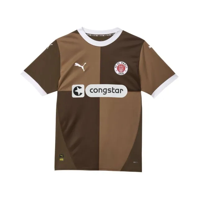 Puma St. Pauli Mens SS Home Shirt 2024/25