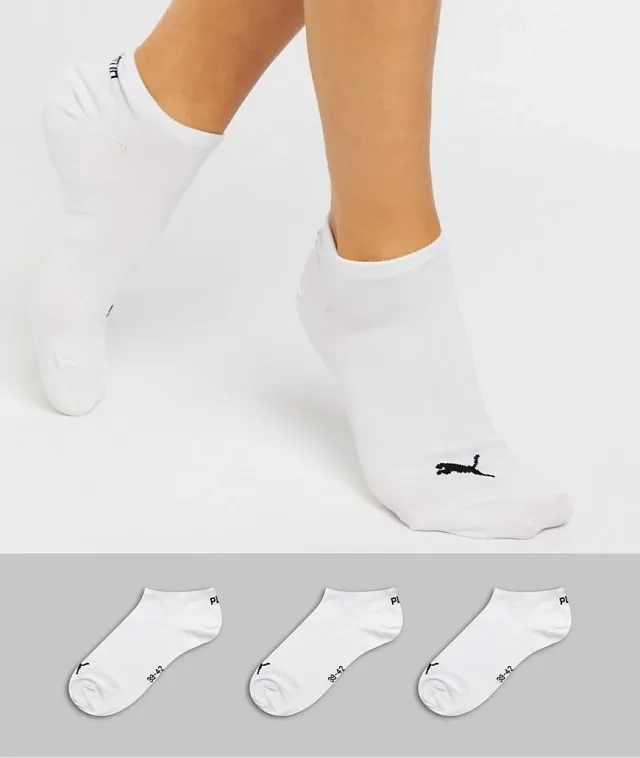Puma Sneaker Plain Sock 3 Pack