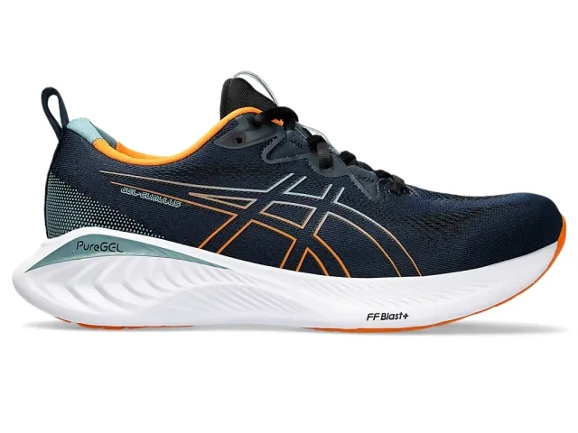 ASICS Gel-Cumulus 25 Neutral Running Shoe Men - Petrol, Orange