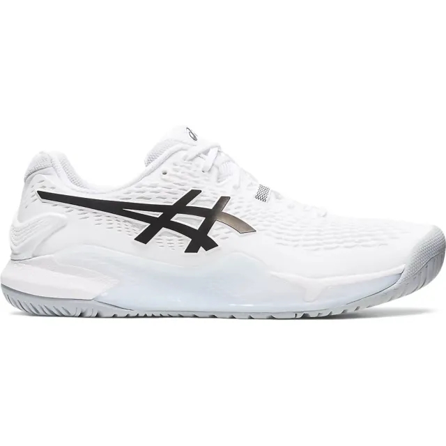 Asics Men's Multicourt Tennis Shoes Gel Resolution 9 - White/Black
