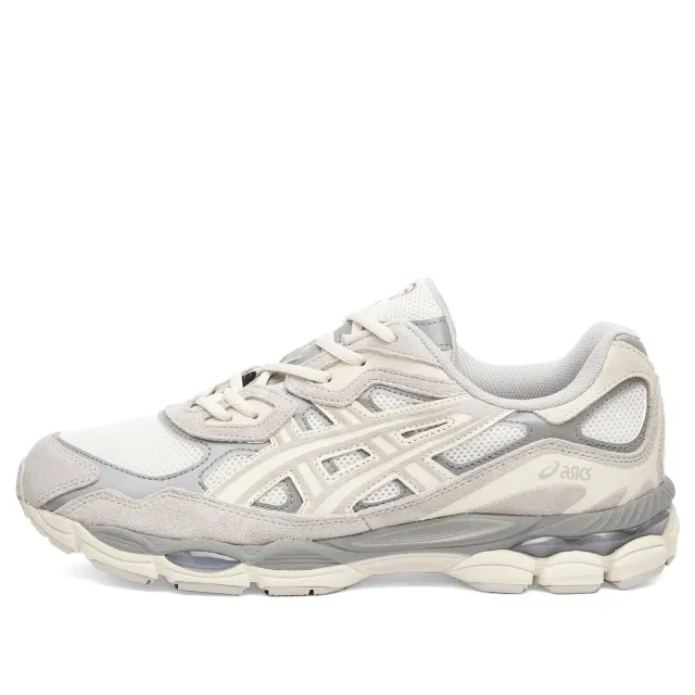 Men's Asics Gel Nyc Trainers in Cream/Grey