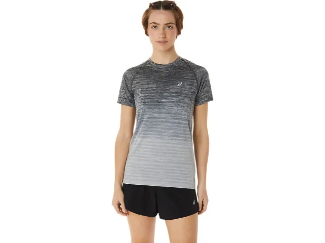 ASICS Seamless Running Shirt Women - White, Grey