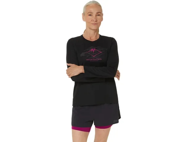 Asics Fujitrail Logo Ls Top