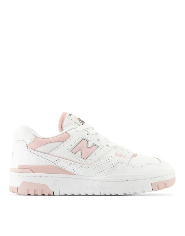 New Balance Womens 550 Trainer - White - Size 7 - White