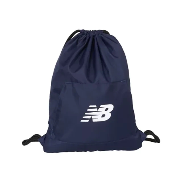 New Balance Unisex Team Drawstring Bag in Blue Polyester