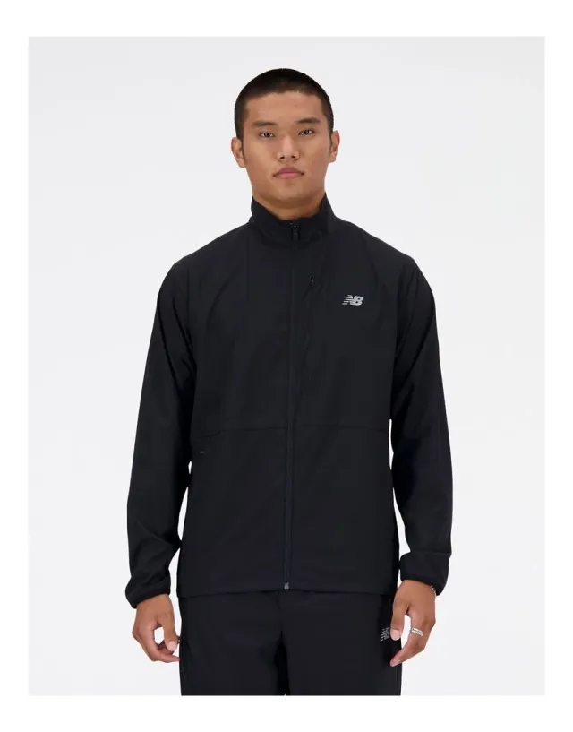 New Balance Athletics Stretch Woven Jacket Men Windbreaker Black