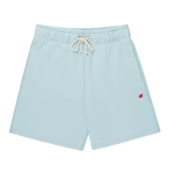 New Balance Men's MADE in USA Core Short in Grey Cotton Fleece