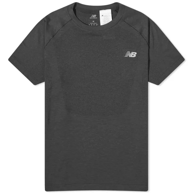 New Balance Knit T-Shirt In Black