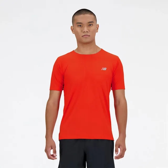 New Balance Athletics Jacquard T-Shirt - Red - Size XL - Red