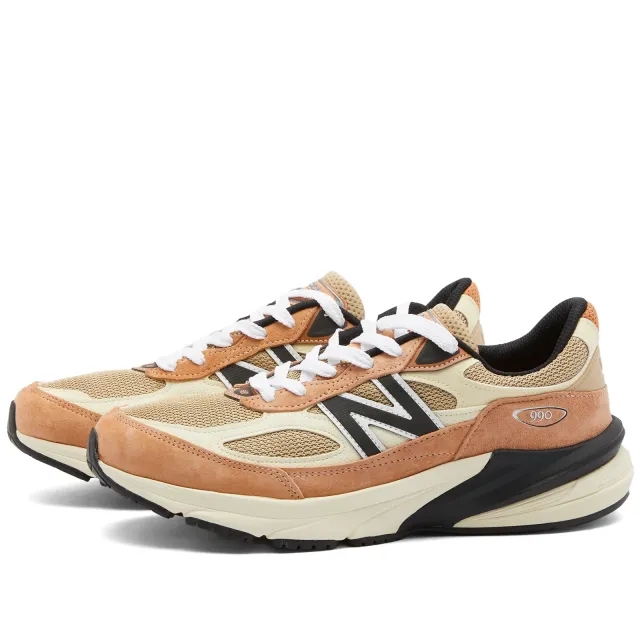 New Balance 990v6 Made in USA Women's, Brown