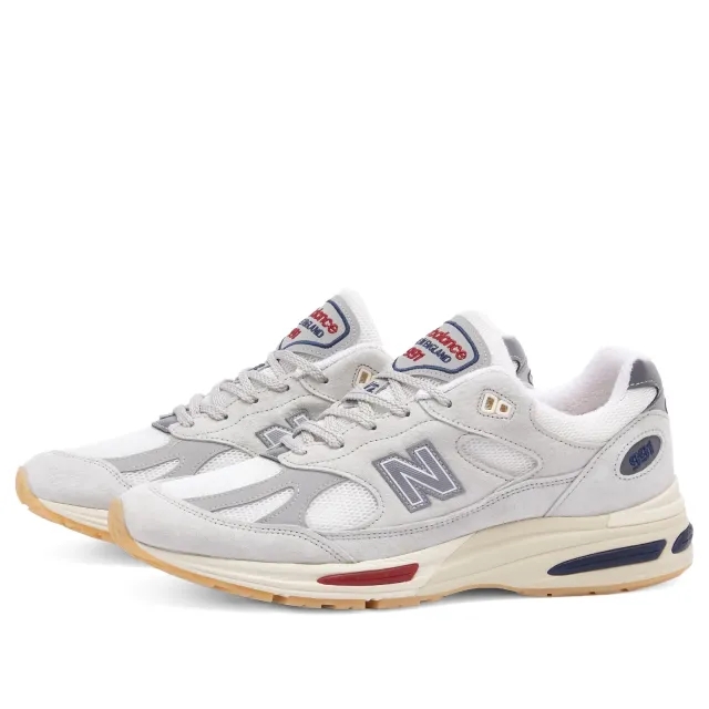 New Balance 991v2 Made in UK Women's, White