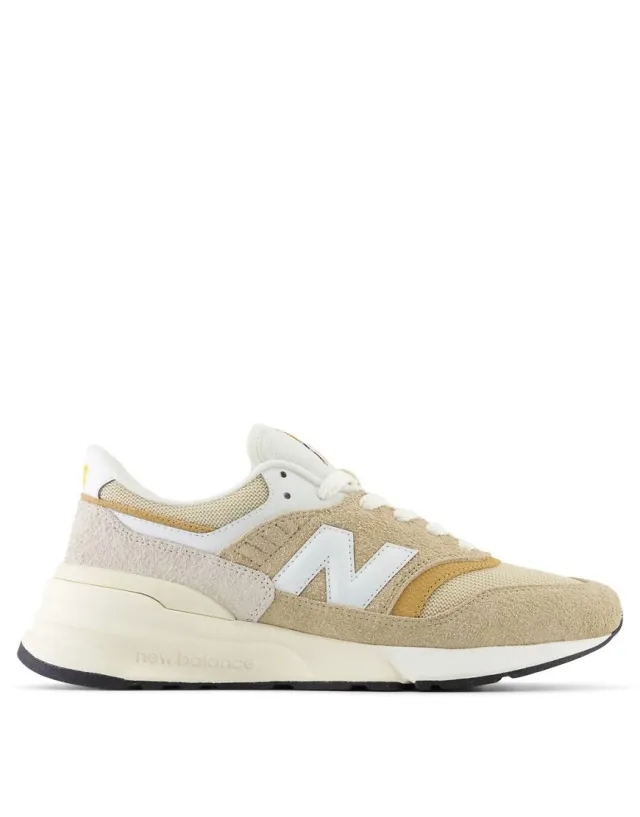 New Balance Unisex 997R in Brown/Beige Suede/Mesh