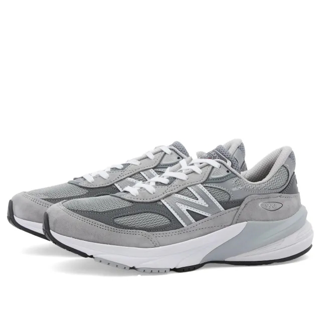New Balance Women's Made in USA 990v6 in Grey Suede/Mesh