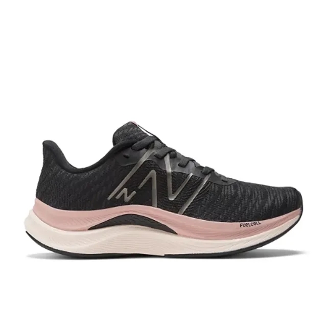 New Balance Women's FuelCell Propel v4 in Black/Pink Textile