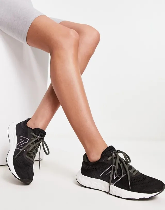 New Balance Second Life - Nb W520 V8 Black Women's Running Shoes - Very Good