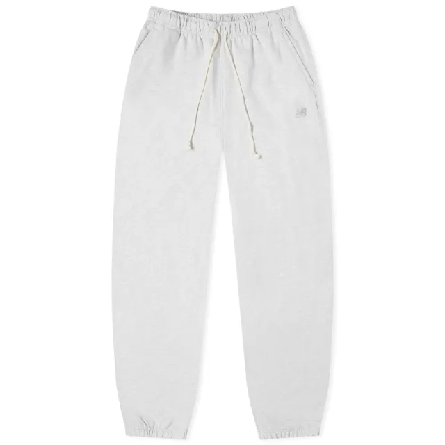 New Balance Women's Athletics French Terry Jogger in Grey Cotton