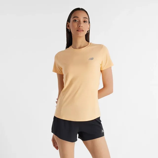 New Balance Jacquard Slim Short Sleeve T-shirt