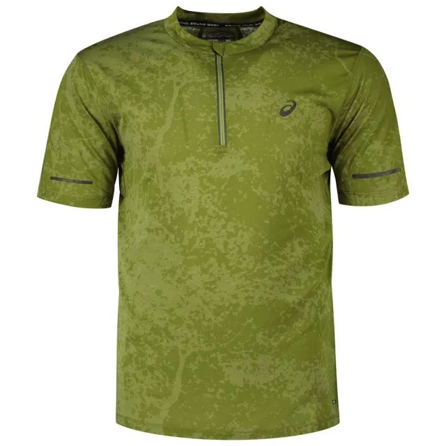 Asics Metarun Pattern 1/2 Zip Ss Top