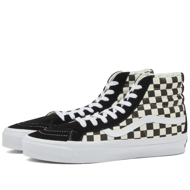 Vans SK8 HI RE 38 CHECK, BLK/WH
