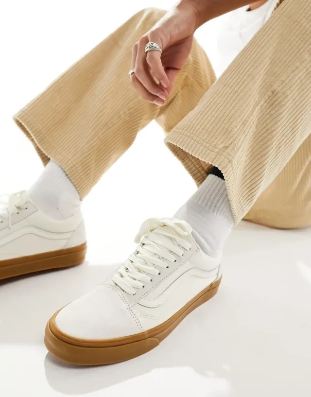 Vans - Old Skool Shoes, Man, White