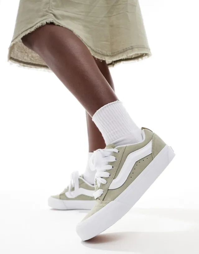 Vans - Knu Skool Shoes, Man, Beige