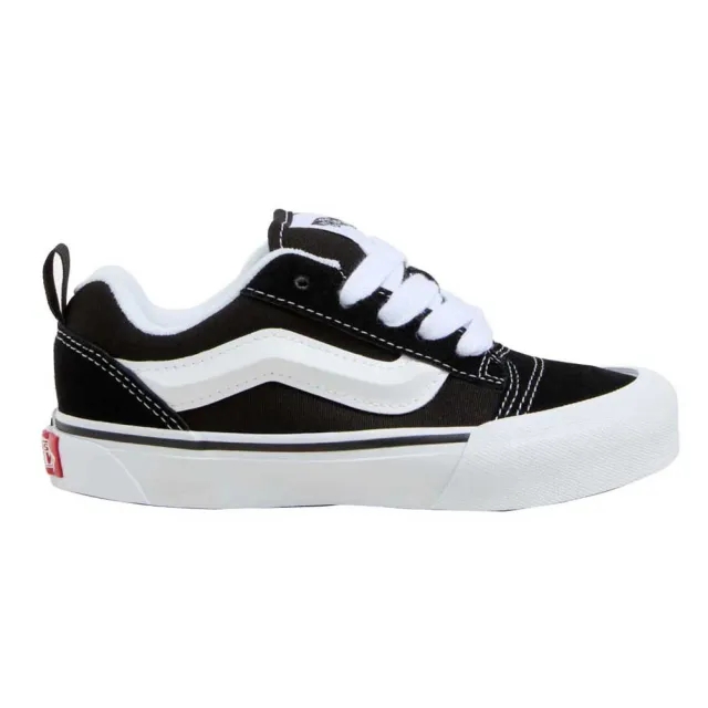 Vans - Kids Knu Skool Shoes (4-8 Years), Black