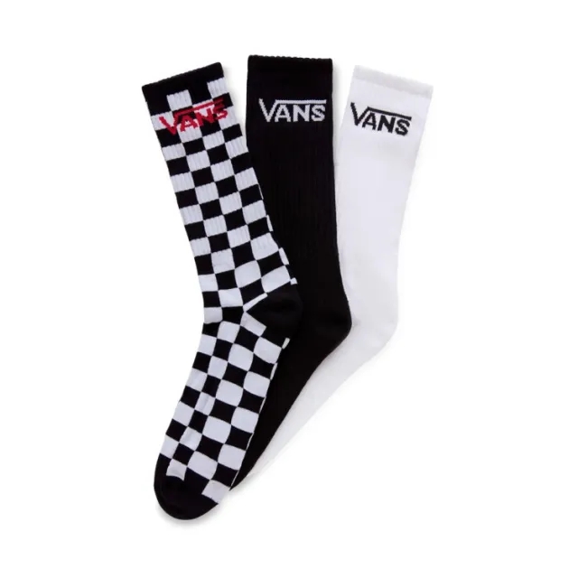 Vans - Classic Crew Socks (3 Pairs), Man, Black