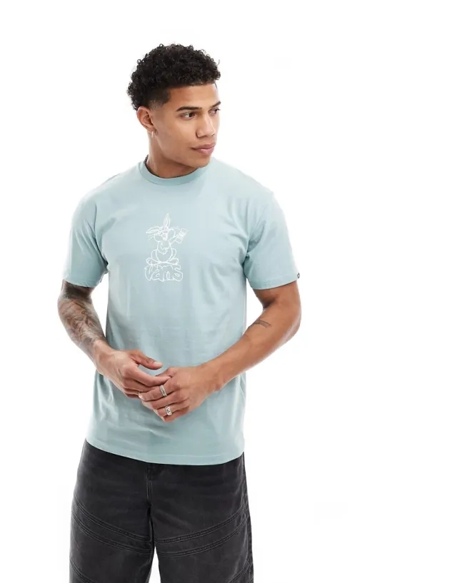 Vans - Crazy Eddy T-Shirt, Man, Blue
