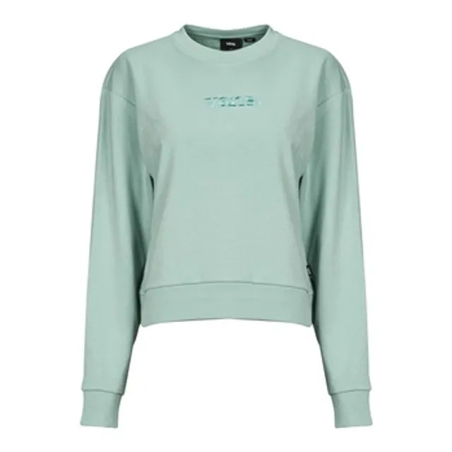 Vans  W ESSENTIAL FT RLX CREW  women's Sweatshirt in Green