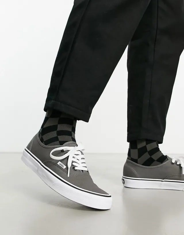 Vans - Authentic Shoes, Man, Grey