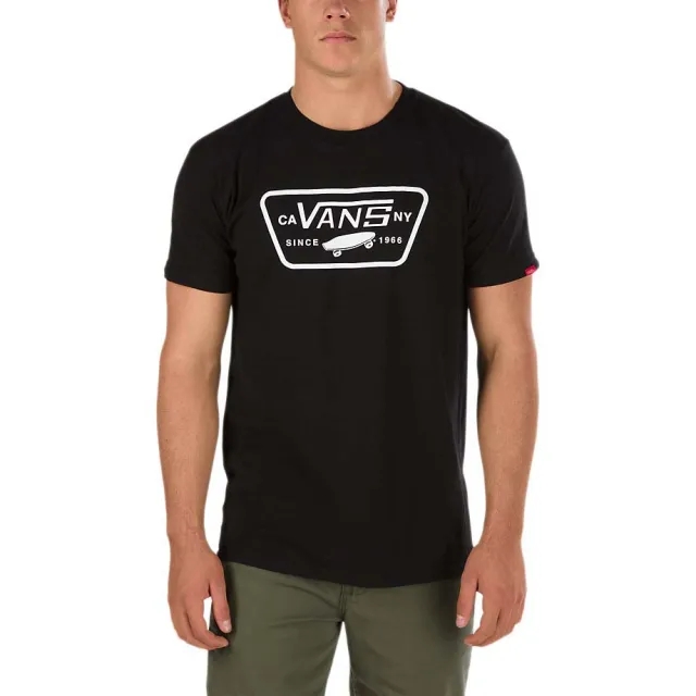 Vans Full Patch Tee - Black - Mens